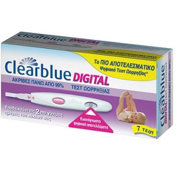 ΤΕΣΤ ΩΟΡΗΞΙΑΣ CLEARBLUE